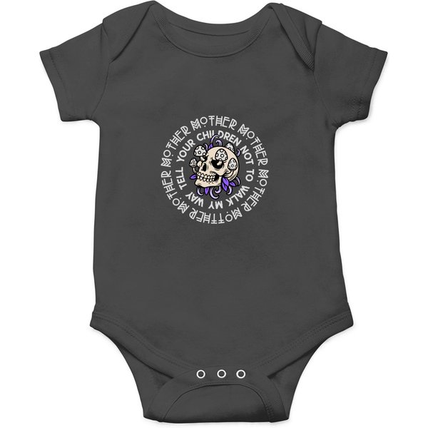 Mother Danzig Funny Mushroom Onesies-image
