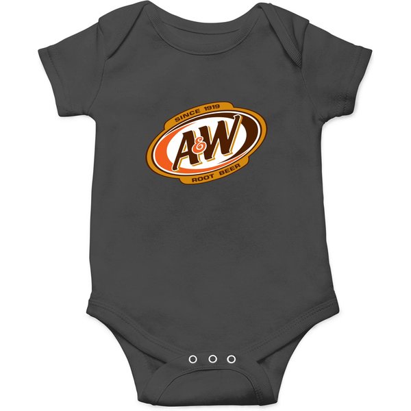 A&W Root Beer Restaurant Logo Onesies-image