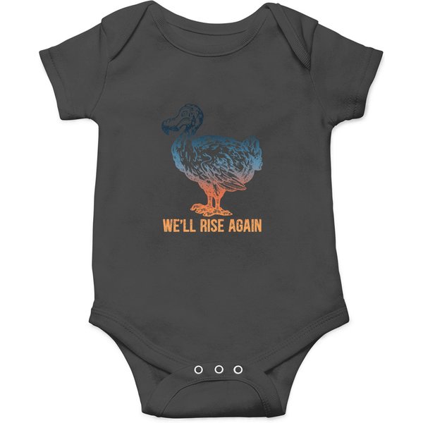 Dodos T Shirt - We Will Rise Again Shirt Gift Men Women Kids Love Dodo Birds Sticker Onesies-image