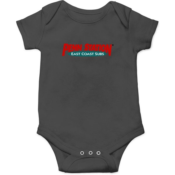 Penn Station East Coast Subs Restaurant Logo Onesies-image