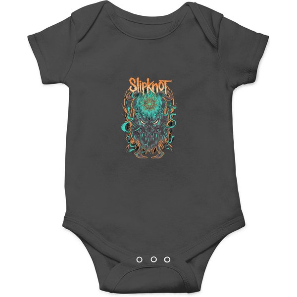 Slipknot Logo Onesies - Trendy Baby Clothing