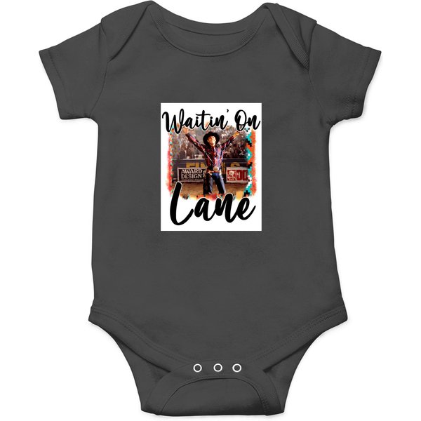 Waitin On Lane Funny Cute 8 Seconds Cowboy Cowgirl Rodeo Bull Rider Riding Frost Movie Gift Country Tom Cruise Onesies-image