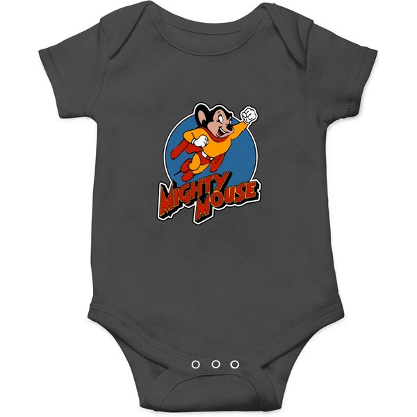 Mighty Mouse - Here I Come To Save The Day Onesies-image