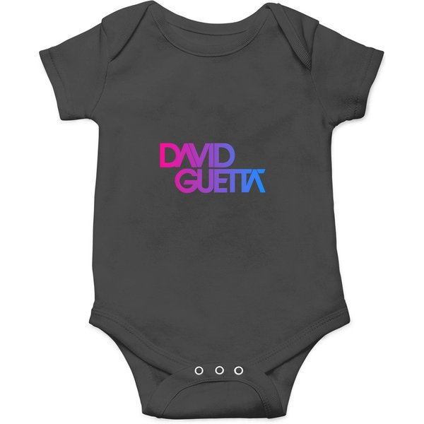 David Guetta Fade Logo Onesies-image
