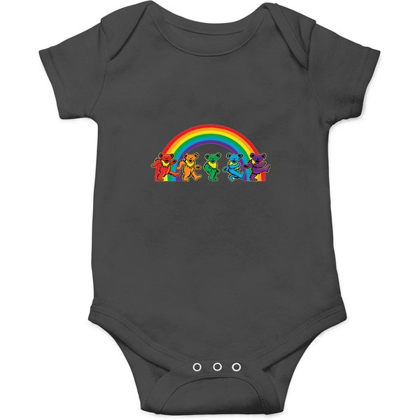 Grateful Rainbow Dead Onesies-image