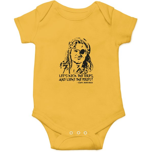 Captain Ron Rico Words Of Wisdom Onesies-image
