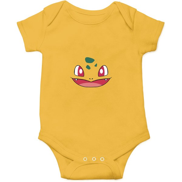 Bulbasaur Face Cute Pika Face Onesies
