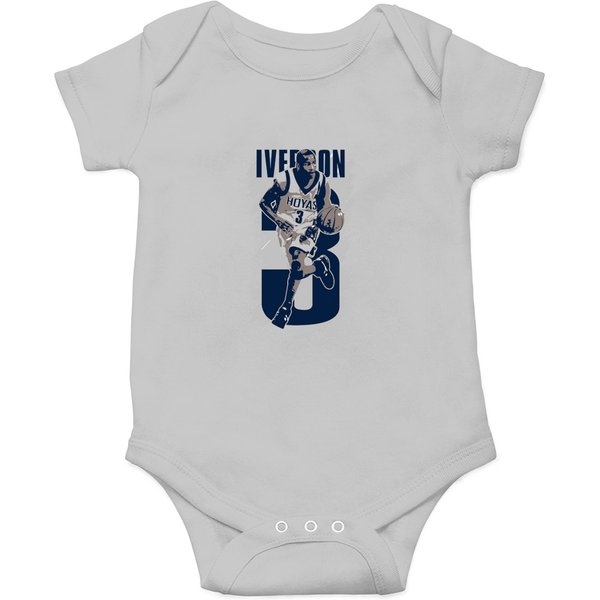 Allen Iverson Georgetown Hoyas Allen Iverson Classic Onesies-image