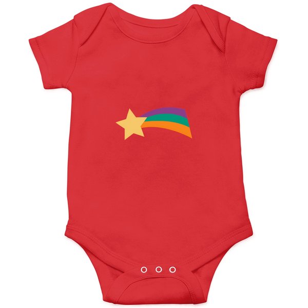 Gravity Falls Rainbow Star Mabel Pines Onesies-image