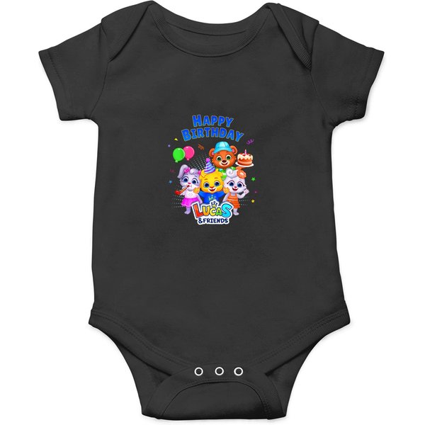 Kids Popular Characters Lucas Friends Happy Birt Onesies-image