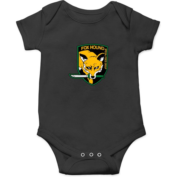 Metal Gear Solid Fox Hound Logo Onesies-image