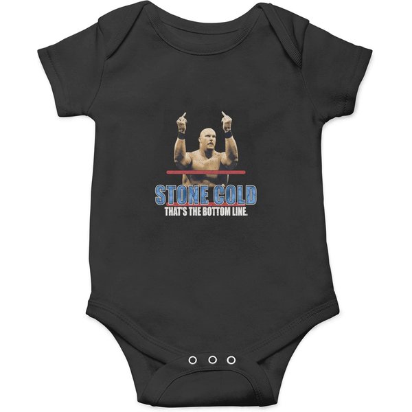 Stone Cold Steve Austin Bottom Line Onesies-image