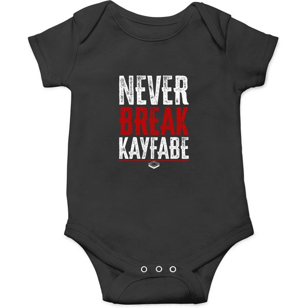 Never Break Kayfabe Pro Wrestling Smark Onesies-image