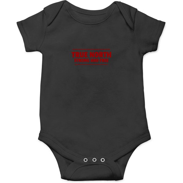 True North Strong And Free 1 Onesies-image
