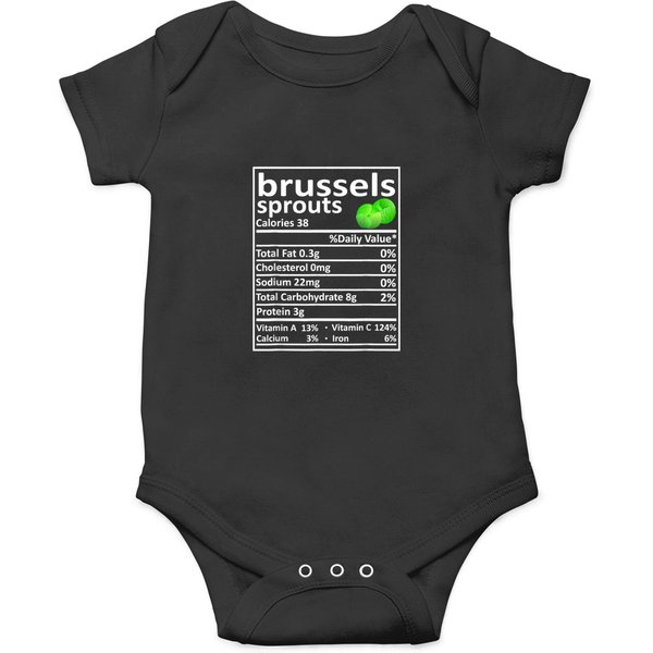 Brussels Sprouts Nutrition Family Matching Thanksgiving Onesies-image