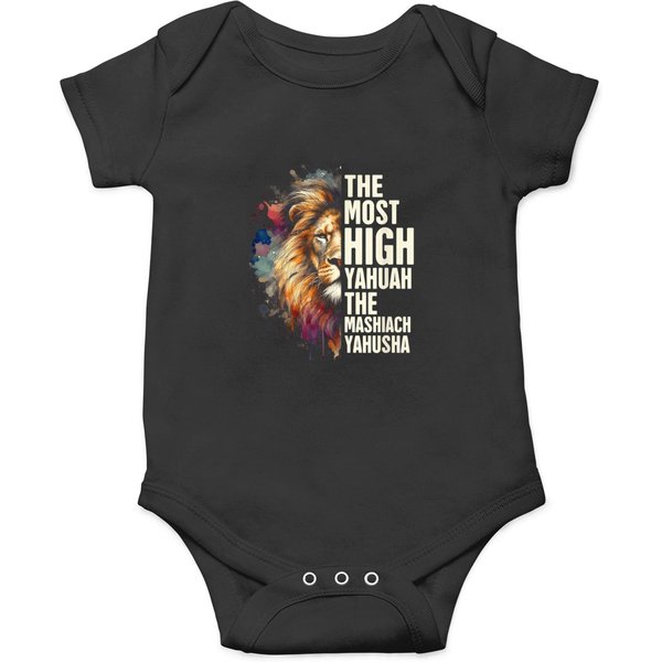 Jewish Yahweh The Most High Yahuah The Mashiach Yahusha Onesies-image