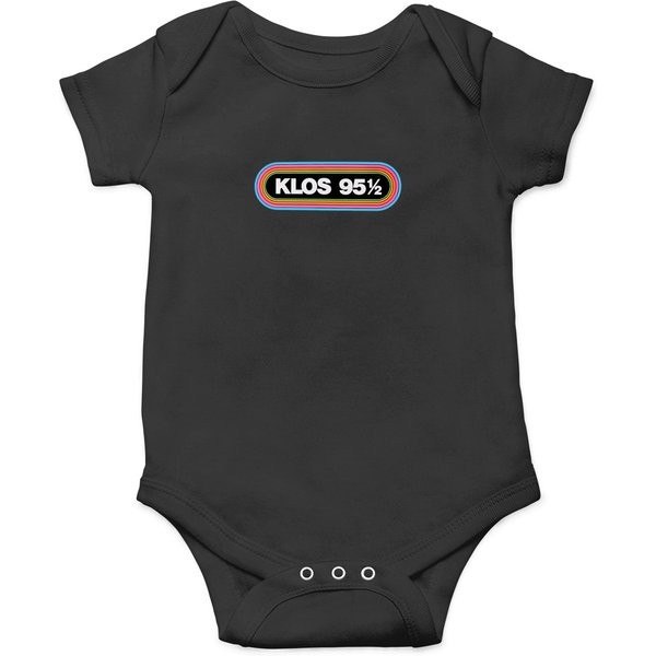 Klos-9512-Rock-Radio-Station-Logo T-Shirt Onesies-image