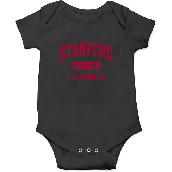 Stanford Californias Ca Vintages Athletic Red Sports Design Onesies-image