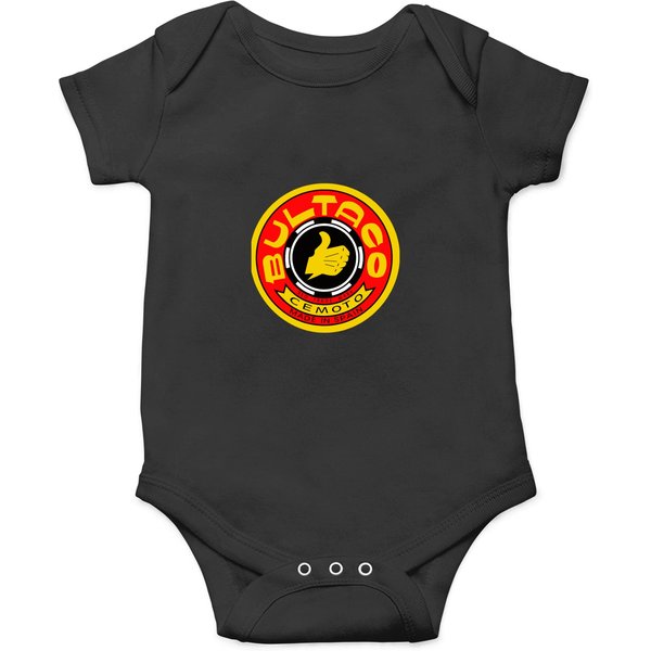 - Bultaco Motorcycles Logo Merchandise T-Shirt Onesies-image