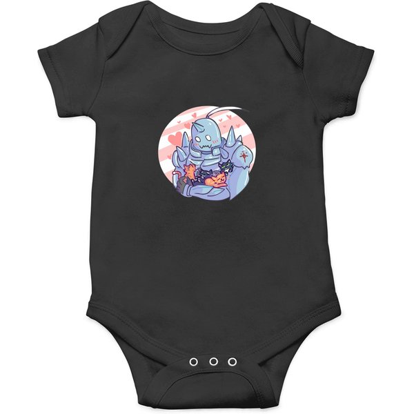 Fullmetal Alphonse And Kittens Crewneck Sweatshirt Onesies-image