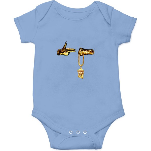 Run The Jesus Piece Jewels Onesies-image