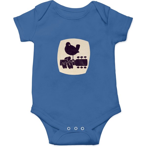 Woodstock 1969 Concertt Logo Onesies