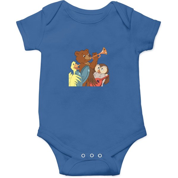 Little Bear, Duck, And Owl Music Fan Art Onesies