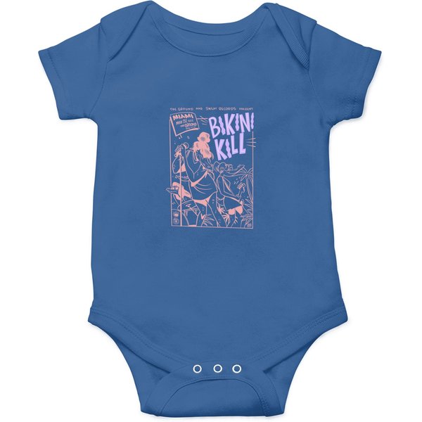 Bikini Kill Onesies - Classic Riot Grrrl Punk Style-image