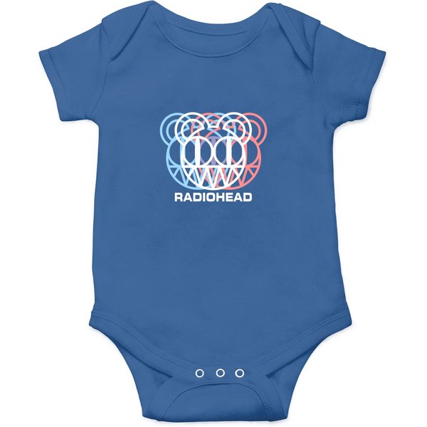 Radiohead Logo Dizzy Glitch - Radiohead - Onesies-image