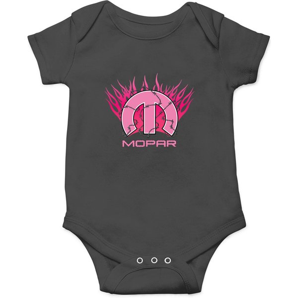 Mopar Barbed Flames Onesies-image