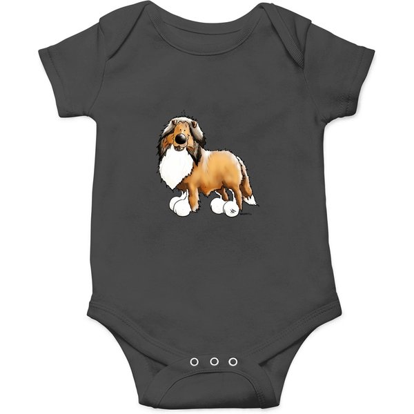 Fluffy Rough Collie Onesies-image