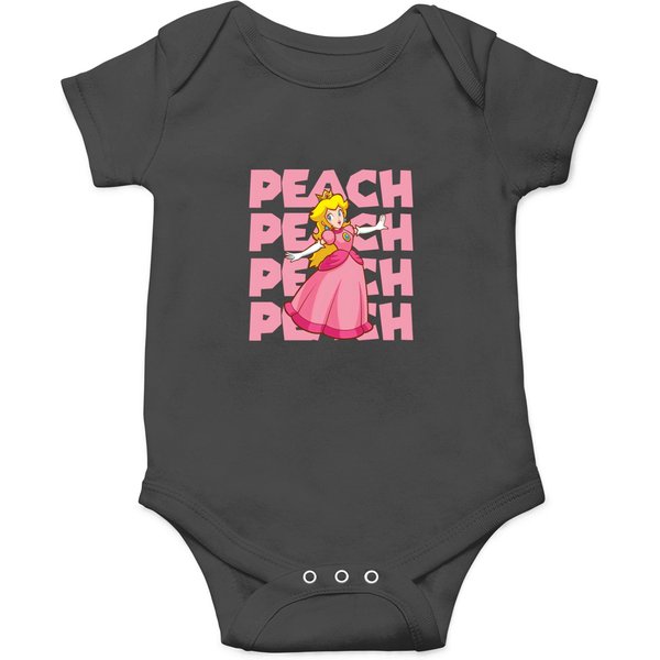 Princess Peach Mario Onesies, Feeling Peachy Onesies,-image