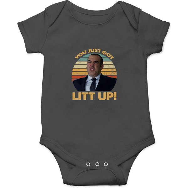 You Just Got Litt Up Vintage Onesies-image