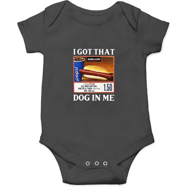 I Got That Dog In Me Costco Hotdog Onesies-image