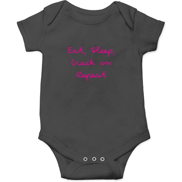 Love Island - Eat Sleep Crack On Repeat Uk Customers Please Read Description - Relaxed Fit T-shi Onesies