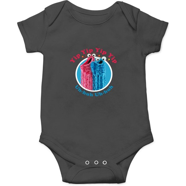 Yip Yip Yip Uh Baby Onesie - Fun Fashion Apparel-image