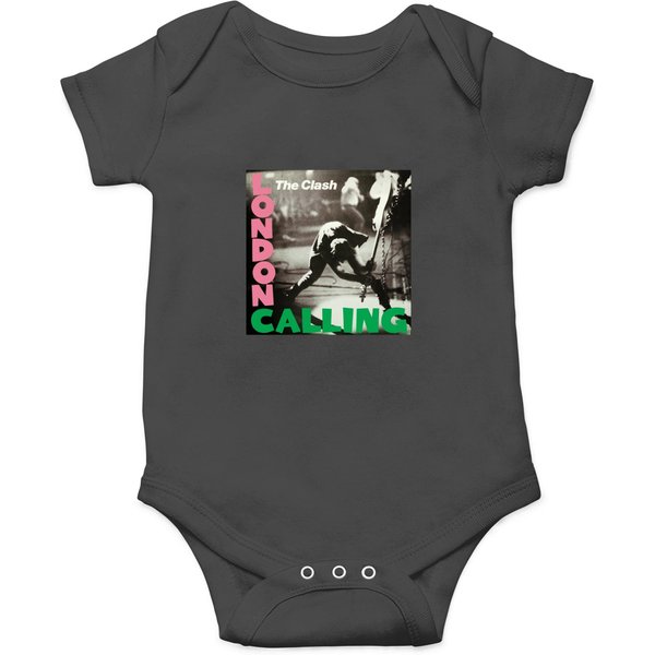 The Clash Onesies London Calling Mens Black Punk