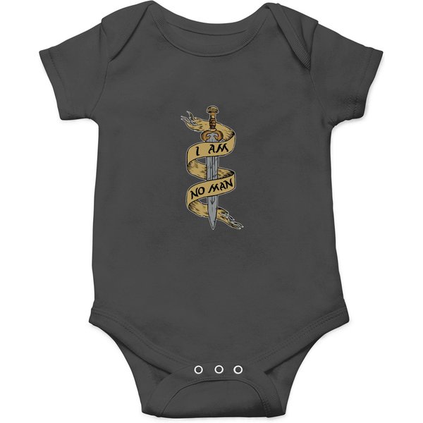 Tolkien I Am No Man Racerback Tank | Lotr Onesies, Lord Of The Rings, Gamer Onesies-image