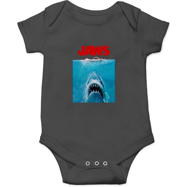 Jaws Original Movie Poster Onesies-image