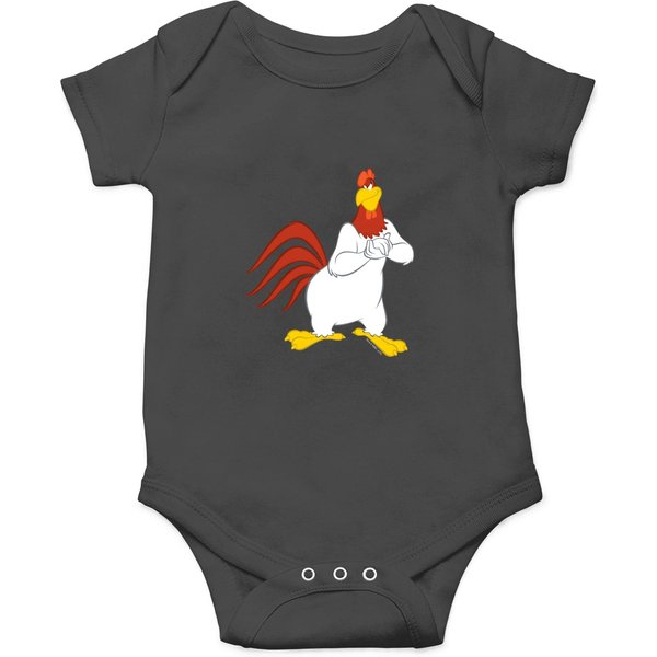 Foghorn Leghorn | Mischievous Stare Baseball Tees Onesies-image