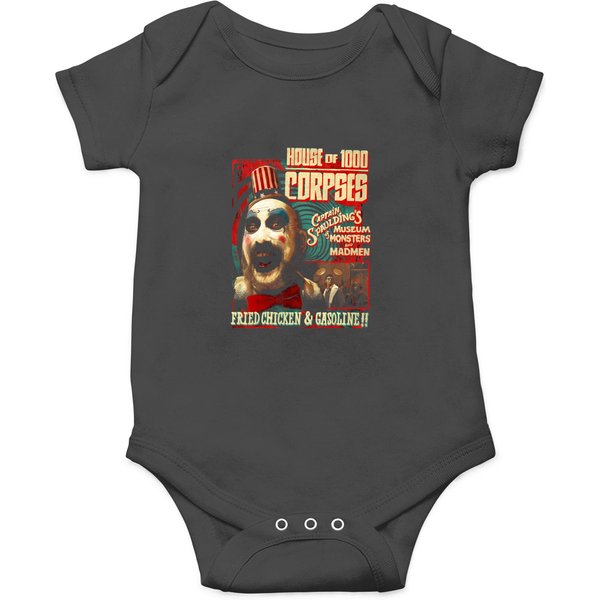 Rob Zombie Captain Spaulding Museum T Onesies-image