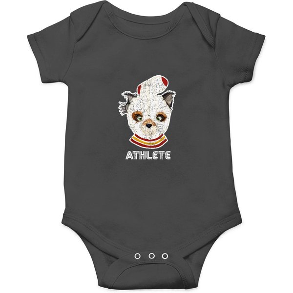Fantastic Mr Fox - Ash - Athlete - Distressed - Barn Onesies Usa - Fantastic Mr Fox - Onesies-image