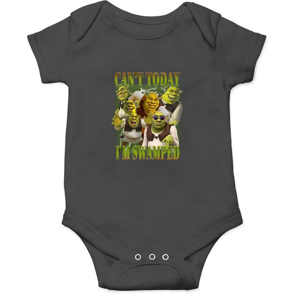 Can't Today I'm Swamped Onesies, Shrek Onesies, Funny Shrek Onesies