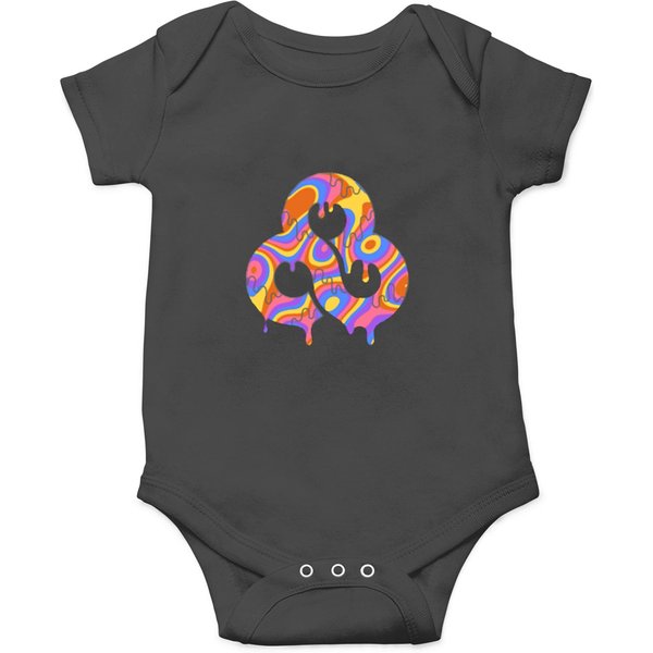 Bonnaroo Rainbow Drip Logo Onesies-image