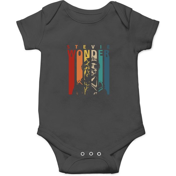 Stevie Wonder Vintage Onesies, Stevie Wonder Onesies-image