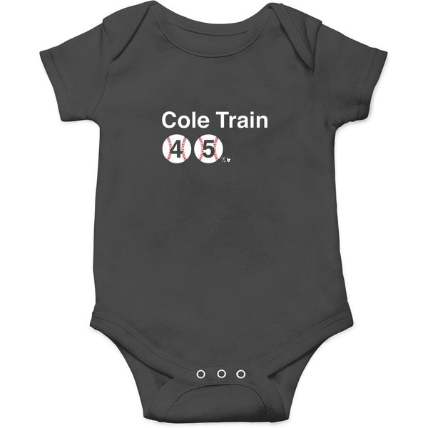Officially Licensed Gerrit Cole Bronx Cole Train B Onesies-image