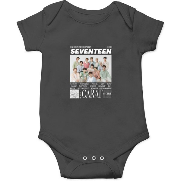 Vintage Seventeen Onesies, Seventeen Unisex Kpop Onesies-image