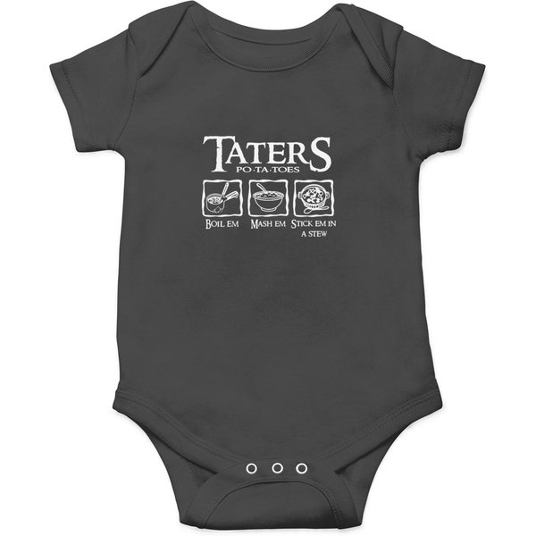 The Lord Of The Rings Taters Potatoes Recipe Onesies-image