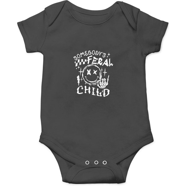 Somebodys Feral Child Onesies-image