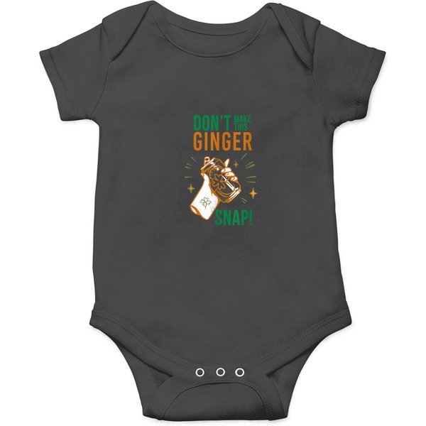 Dont Make This Ginger Snap Funny St Patricks Day Beer Tee 9890 Onesies-image